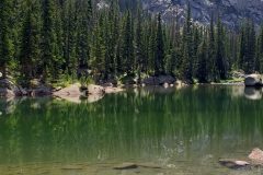 Crater Lake (10,400') and Mirror Lake (10,325'), Front Range - Trekking ...