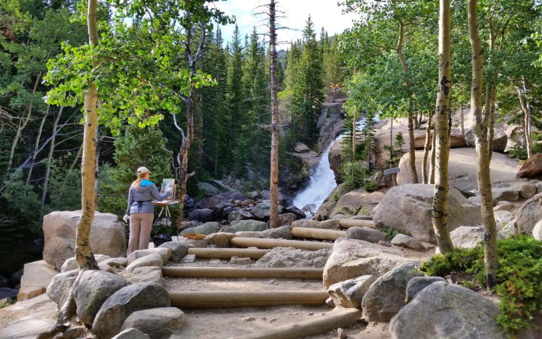 Alberta Falls (9,400′), Front Range