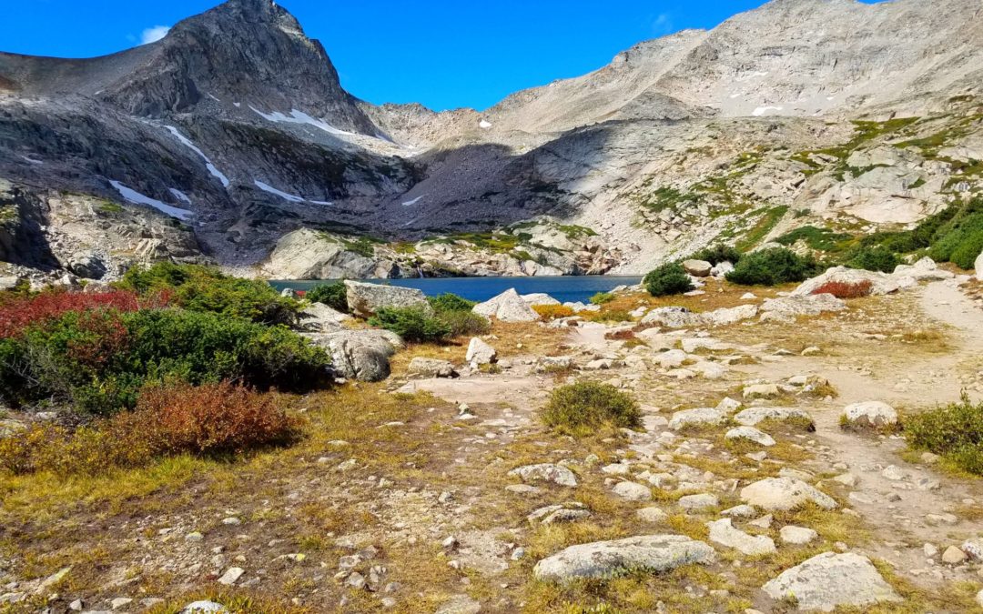 Mitchell and Blue Lake (11,360′), Front Range