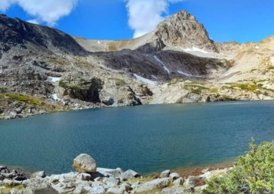 Panorama of Blue Lake