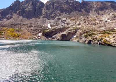 Blue Lake and Pawnee Peak