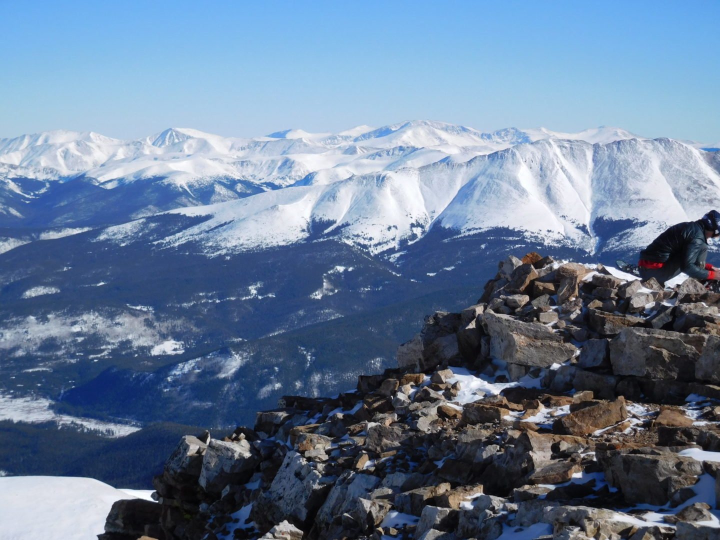 Quandary Peak summit view