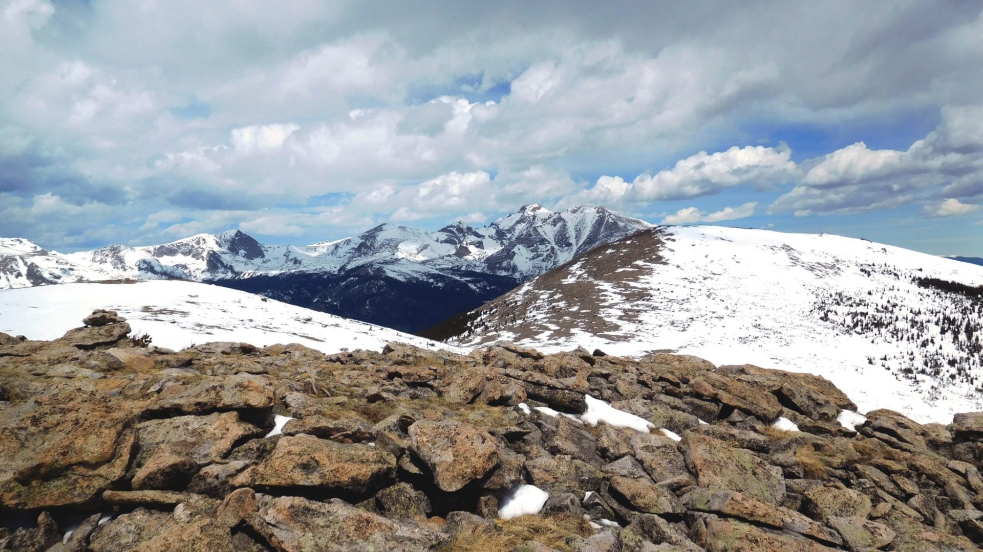 St Vrain Mountain Trail (12,162′), Front Range