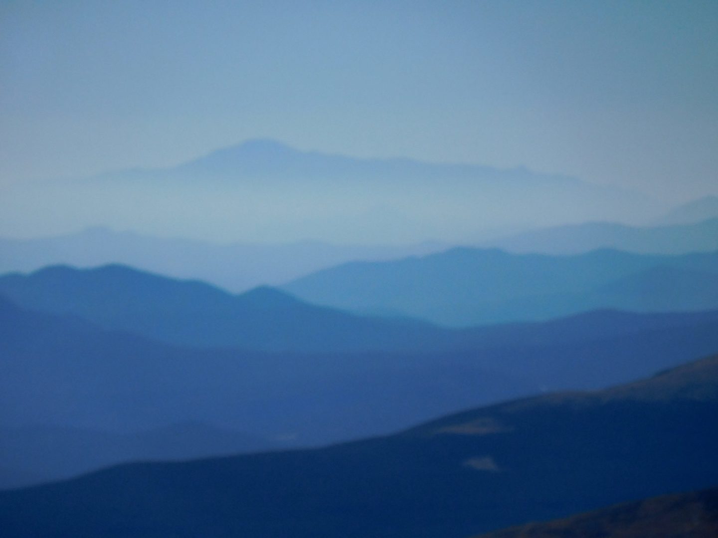 View of Pikes Peak from Longs Peak