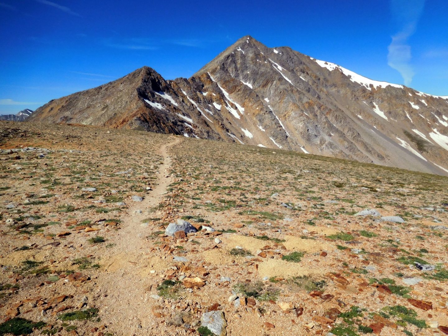 View of Sayres Peak (13,738')