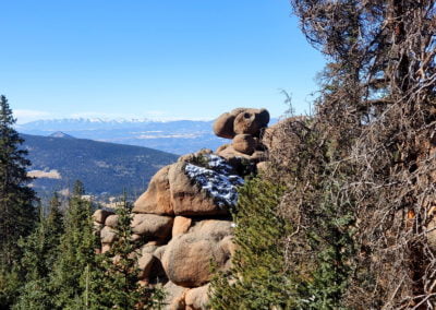 Rock formations near Pancake Rocks