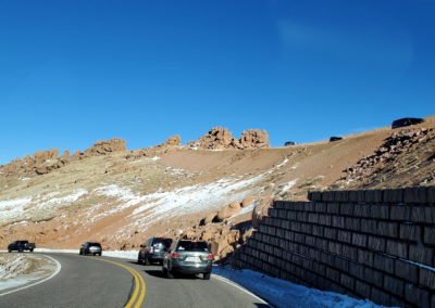 Pikes Peak Hwy is a popular tourist attraction