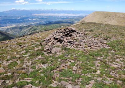 Unnamed Peak 12,266 summit