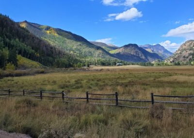 Valley along County Road 30