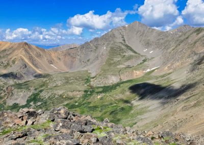 Horseshoe Basin below Grays Peak