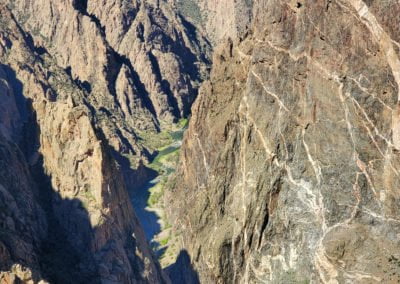 Gunnison River from Painted View overlook