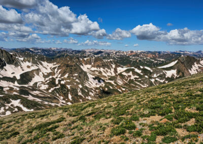 Mountain views forever in the San Juan Range